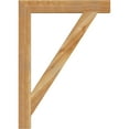 thumbnail image 3 of Ekena Millwork 4"W x 30"D x 42"H Traditional Block Rough Sawn Bracket, Western Red Cedar, 3 of 4