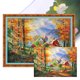 thumbnail image 1 of Hilo Algodón Bordado Punto Cruz Con Cervatillo Del 18CT 65x50cm, 1 of 9