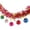 Hot Pink, variant on Beautynvta Christmas Tinsel Twist Garland, Christmas Decoration Rattan Ribbon with Colorful Balls, Glitter Hanging Decoration for Holiday Birthday Christmas Party, 67", Blue