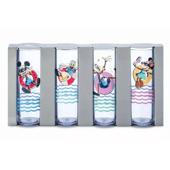 Disney Parks Mickey Mouse and Friends Tumbler Set New With Tag