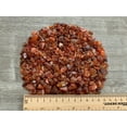 thumbnail image 4 of WHOLESALE Natural Semi Tumbled Carnelian Gemstone Chips, Crushed Mini Crystals, Undrilled (Carnelian, 1 Pound), 4 of 7