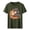 Army Green, variant on Monkey Punch with Stuffed T Shirt for Womens Animal Lovers Graphic Tees Punching Short Sleeve Crewneck Blouse Pink L