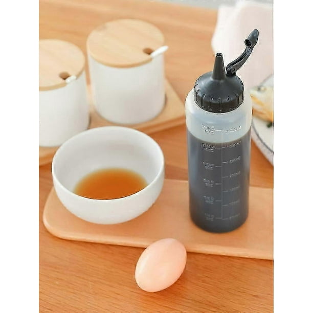 Squeeze oil bottle seasoning bottle soy sauce bottle seasoning bottle salad sauce bottle 3