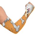 thumbnail image 2 of Bones Dogs Gardening Sleeves UV Sun Protection Cooling Arm Sleeves Anti-Scratch Farmers Sleeves for Women Men, 2 of 7