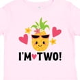 thumbnail image 4 of Inktastic 2nd Birthday Pineapple Girls Hawaiian Girls Toddler T-Shirt, 4 of 5