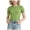 Light Green, variant on CFXNMZGR Toddler Tee T Shirt Fashion Casual Crewneck Short Sleeve Tops Tee for Girls (Light Green,7-8 Years)