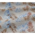 thumbnail image 6 of oneOone Viscose Jersey Brown Fabric Tropical Leaf Dress Material Fabric Print Fabric By The Yard 60 Inch Wide, 6 of 7