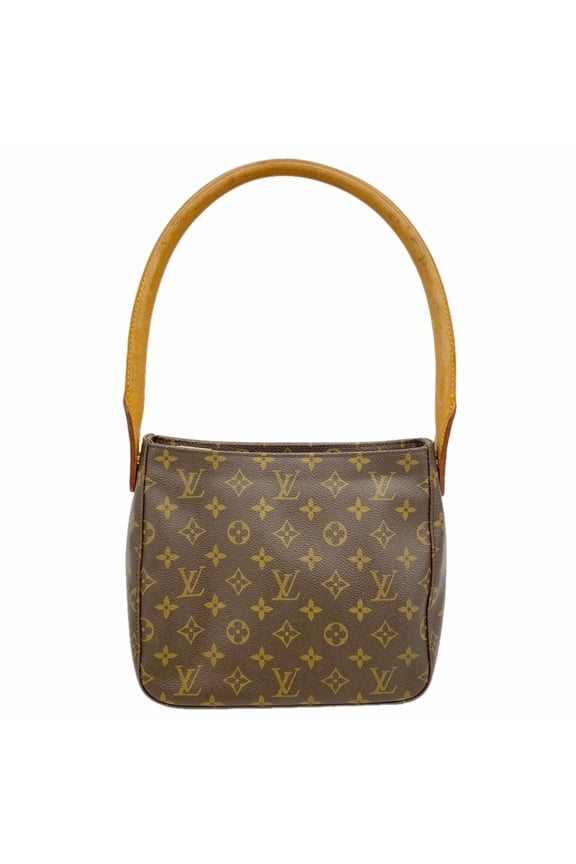 Pre-Owned Louis Vuitton Monogram Looping MM Shoulder Bag M51146 Brown Women's