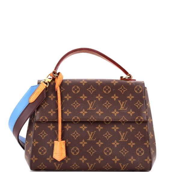 Pre-Owned Cluny Top Handle Bag Monogram Canvas MM By Rebag