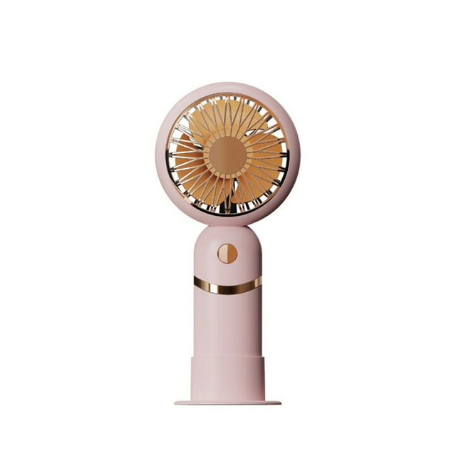 Vaidha New Handheld Small Fan Portable Lanyard Desktop Student USB Charging Fan