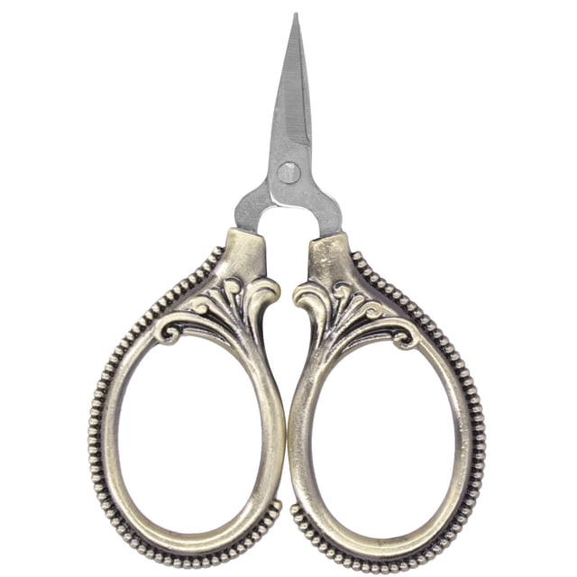 Stainless Steel Sewing Scissors Embroidery Thread Tailoring Scissors Portable Ergonomic Design for Home Travel DIY Craft