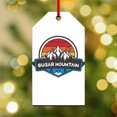 thumbnail image 3 of CafePress - Sugar Mountain Sugar Mountain North Carolina - Wood Gift Tag Ornament 2.25"x4", 3 of 3