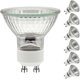 thumbnail image 1 of Gu10 35w Light Bulbs, Gu10 Halogen Light Bulbs, Ac 230v 35w Spot Light Bulb, Gu10 Halogen Light Bulbs 2 Pin 35 Beam Angle 2700k Dimmable Warm White, P, 1 of 5