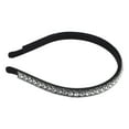 thumbnail image 6 of Unique Bargains 1 Pcs Rhinestone Headband Faux Crystal Headbands Hair Accessories for Women White 0.47 Inch Wide, 6 of 7