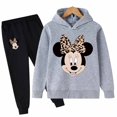 thumbnail image 1 of Ropa informal de Minnie Mouse para niños, conjunto de sudaderas con capucha de 2 piezas, ropa genial para niñas, ropa de Minnie Mouse para niños, chándal para niños, Clot150CM para bebés Gao Jinjia LED, 1 of 2