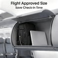 thumbnail image 3 of TRANSLINK Backpack with USB Charging Port, Water Resistant Work Business Laptop Backpack, Airline Approved Carry On Bag for Man and Women, Black, 3 of 7
