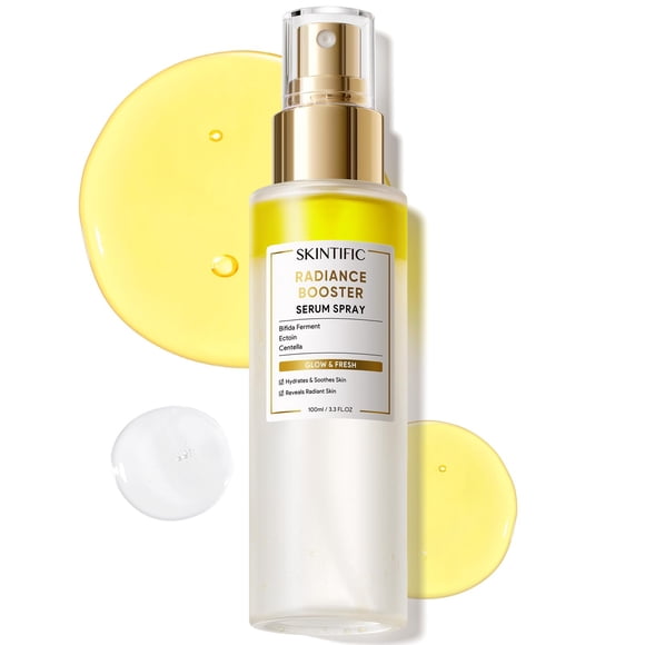 Bruma facial en aerosol SKINTIFIC Radiance Booster Serum, 100 ml, vegano