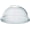Clear Dome Lids, variant on GUSTO PET Clear Plastic Lids Flat Coffee Lids Cup Lids, 100-pack