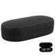 thumbnail image 1 of ColoMX Estuche rígido para gafas de sol, estuche protector para gafas de sol y anteojos, caja portátil con soporte para gafas, color negro, 1 of 8
