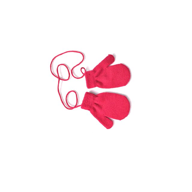 Minnieouse 1 par de guantes para niños pequeños, manoplas para niños, accesorios para ropa artesanal, cubierta para dedos para niños, para al aire guantes y mitones Rosa roja Minnieouse AP009015-04
