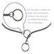 thumbnail image 5 of Cadena De Serpiente Collar De Estrangulamiento For Perros, 5 of 6