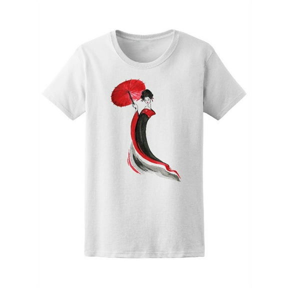 Geisha Women Traditional Style Tee Women's -Image by Shutterstock
