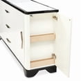 thumbnail image 4 of Tuxedo Sideboard with Mirror - Piano Keyboard, 4 of 7