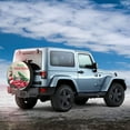 thumbnail image 3 of Balery Merry Christmas 1 Tire Covers - Tough Tire Wheel Protector for Truck, SUV, Trailer, Camper, RV -17 inch, 3 of 8