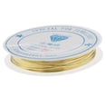 thumbnail image 1 of lionlar 0.8mm Gold Color Beading Thread String Wire Copper Wire for Jewelry Making, 1 of 9