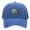 Washed-Blue, variant on Vintage Washed Cotton Baseball Cap with Fish Embroidery, Fish Want Me OSHA Fears Me Funny Fishing Hat for Adult Men Women- Washed Yellow