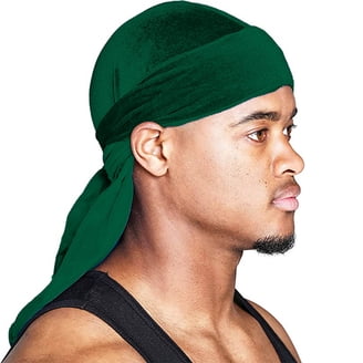 Power Waves Durag, Long Tail Satin Elastic Hat Velvet Hip  display picture 1