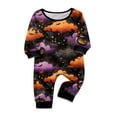 thumbnail image 2 of Matching Family Halloween Pajamas Set - 2026 Cute Ghost & Pumpkin Print Two-Piece Sleepwear Pjs - Family Matching Pajamas Soft Holiday Loungewear Halloween Matching Pajamas for Family, 2 of 4