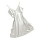 thumbnail image 4 of Camisón Bodydoll de encaje satinado para mujer perfecl Camisón con cuello en V y deslizamiento completo S M L XL XXL, 4 of 7