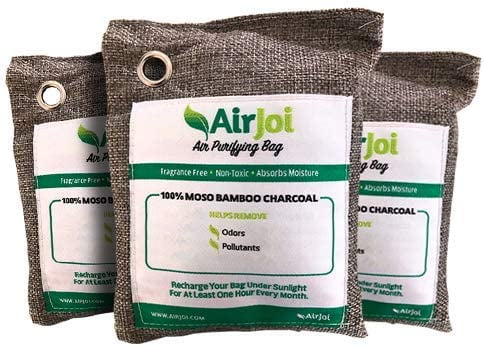 9 Pack PINK Bamboo Charcoal Air Purifying Bags 50g 60g & 100g 