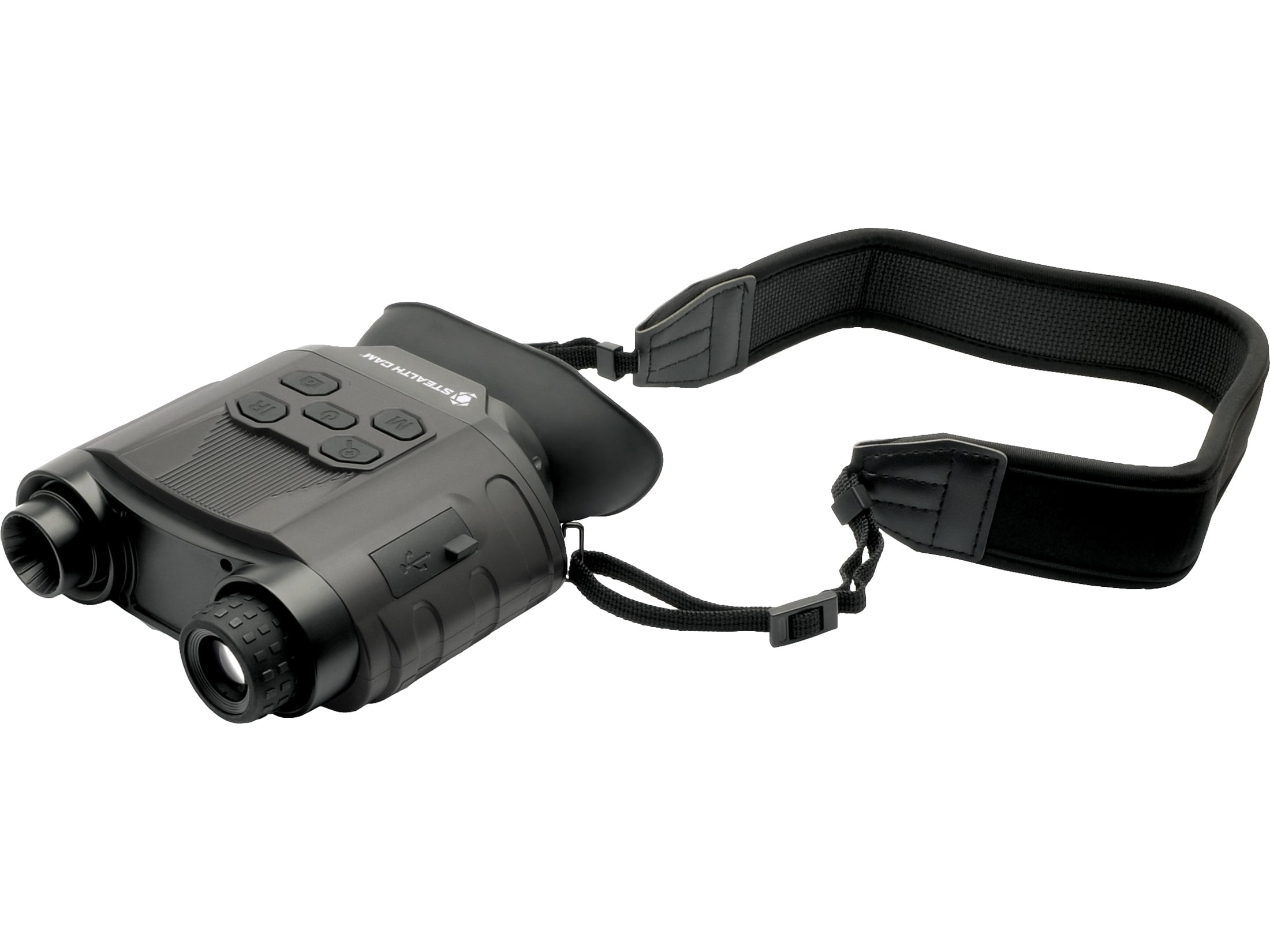 Stealth Cam SD Recording Digital Night Vision 3x Magnification Binocular Matte Black
