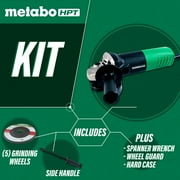 Metabo HPT 4-1/2-In Angle Grinder Tool, 6.2-Amp, G12SR4