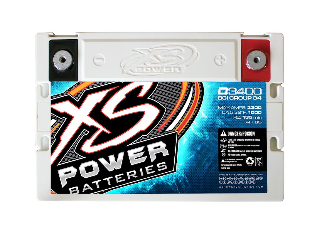 XS Power Compact Pro Automotive 12V 80Ah Car Audio Starting 