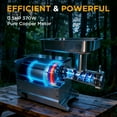 thumbnail image 7 of Valley Sportsman #8 Electric Meat Grinder, 0.5 HP, 350 lbs/hr, Stainless Steel Mincer with Sausage Stuffer for Home & Commercial Use, 7 of 7