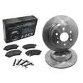 thumbnail image 1 of DK1139-3 Front Rotors and Ultimate HD Semi-Metallic  Brake Pads and Hardware Set Kit, 1 of 8