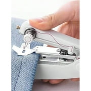 Portable Mini Sewing Machine, Handheld Manual Easy Sewing, Home Portable Tailor, White - 1pc, Small Tailor