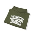 thumbnail image 4 of Locomotive engineer Graduation Hoodie, Gifts, Hooded Sweatshirt, 4 of 4