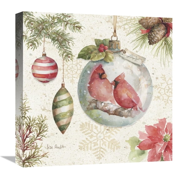 Global Gallery's 'Woodland Holiday V' By Lisa Audit Stretched Canvas Wall Art