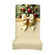 thumbnail image 2 of Funda elástica para taburete con lazo navideño | Protector de asiento de poliéster lavable | Funda de silla beige desmontable y antideslizante, ideal para comedor, oficina y ocio, 2 of 6