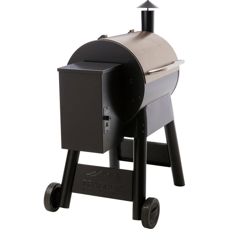 Traeger Pro Series 22-Inch Wood Pellet Grill W/ MEATER+ Smart Meat  Thermometer