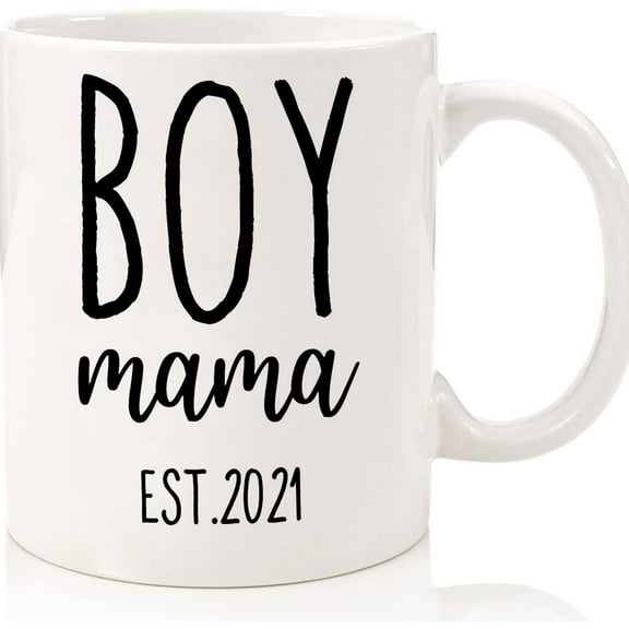 Boy Mama Mug, Mom Life Coffee Mug, Coffee Mug For Mom From Son, Mom Of Boys Cup, Ceramic Novelty Coffee Mugs 11oz, 15oz Mug, Tea Cup, Gift Present Mug For Birthday, Christmas Thanksgivin