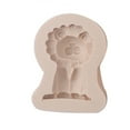 thumbnail image 1 of Molde de silicona de animales de dibujos animados para bodas, festivales, vacaciones, hogar, Hotel, molde de pastel de gelatina, herramienta de Herramientas y accesorios para hornear Gris claro tipo 4 Monstrate HA081655-08, 1 of 6