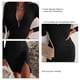 thumbnail image 4 of Vestido De Otoño, Vestido Con Cuello En V, Cierre De Cremallera, Tejido Acanalado Para Viajes ANGGREK Otros, 4 of 8