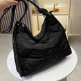 thumbnail image 3 of Bolso Mujer Hugtrwg Tela plumón Compras negro, 3 of 9