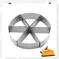 thumbnail image 5 of Stainless Steel Heat Resistant Baking Moulds Suitable Without Base for Mousse Cake Pastry Bread Pizza, 5 of 5