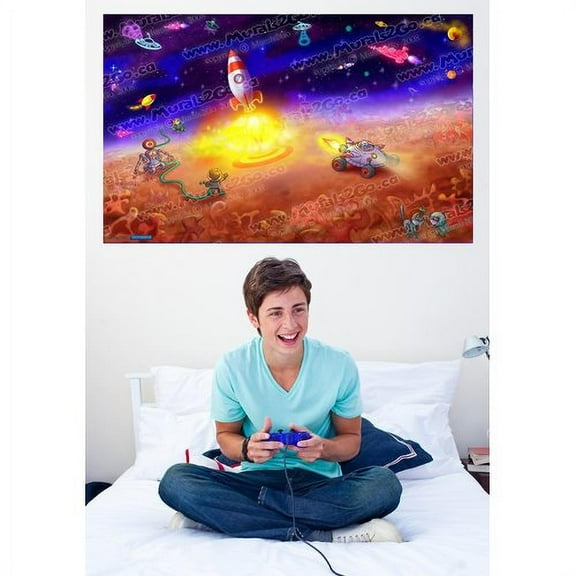 Wallhogs Space I Wall Mural